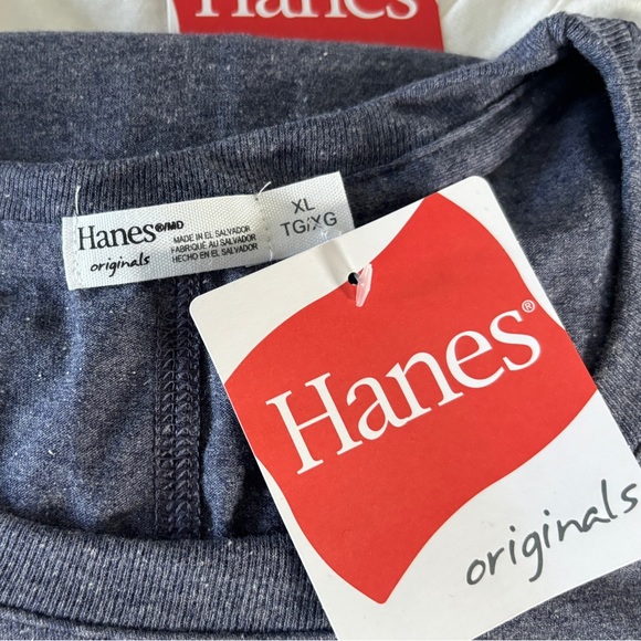 Hanes Women's Tri-Blend Long-Sleeve T-Shirts - Set of 3 - Picture 7 of 9